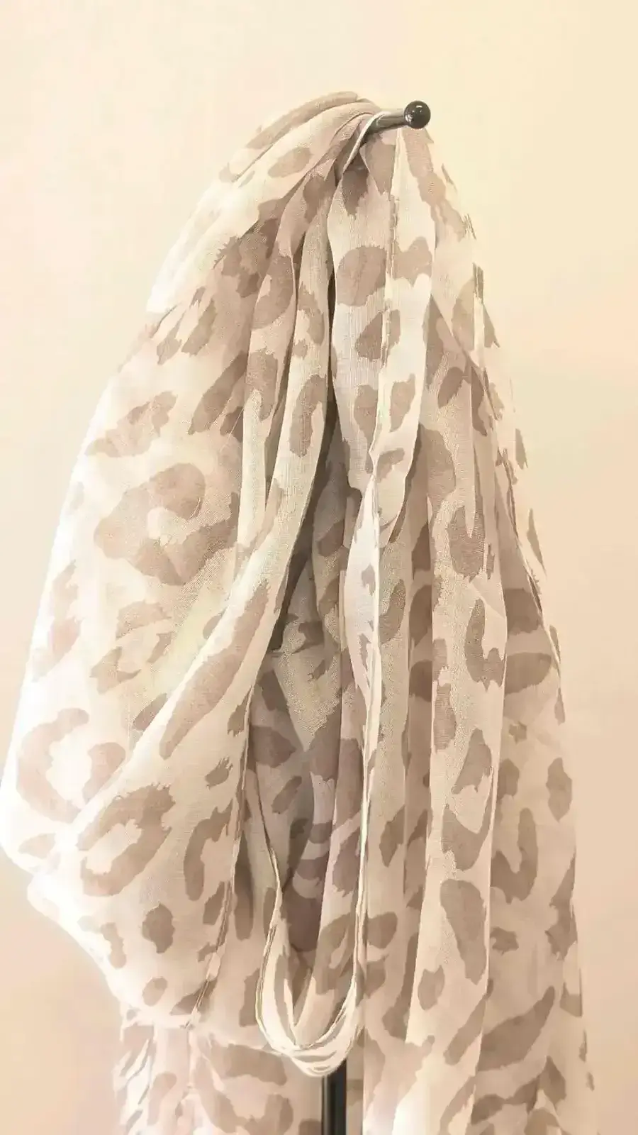 Foulard Léo Beige