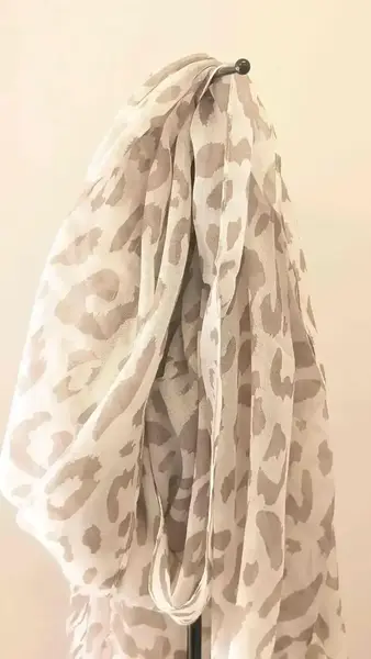 Foulard Léo Beige