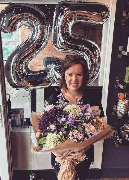 Thank you to my lovely work girls for my beautiful flowers and balloons!