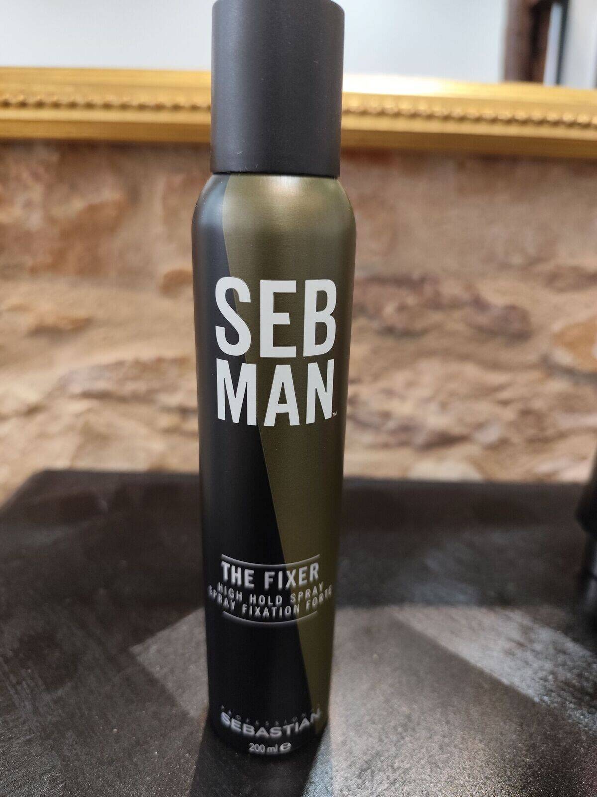 Spray fixation forte, Seb Man 