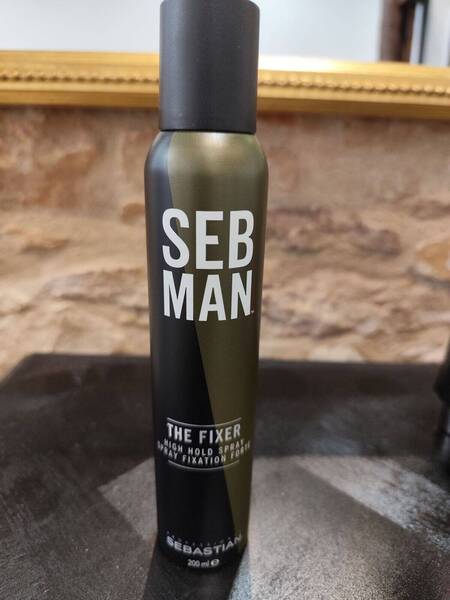 Spray fixation forte, Seb Man 
