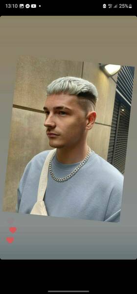 High Skin Fade With Line By Paige 