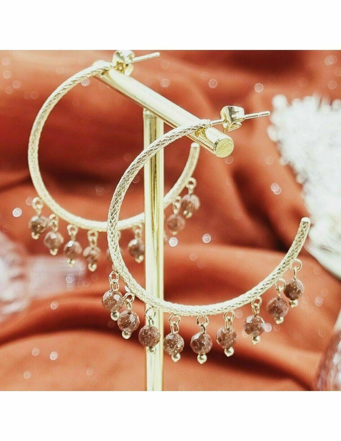 Créoles Bohème Cornaline