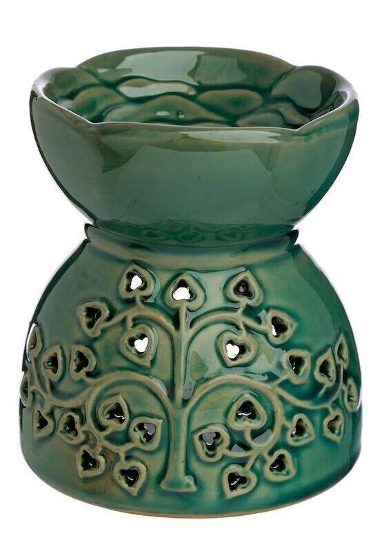 Brûle-parfum pour fondants- Arbre de Vie Vert