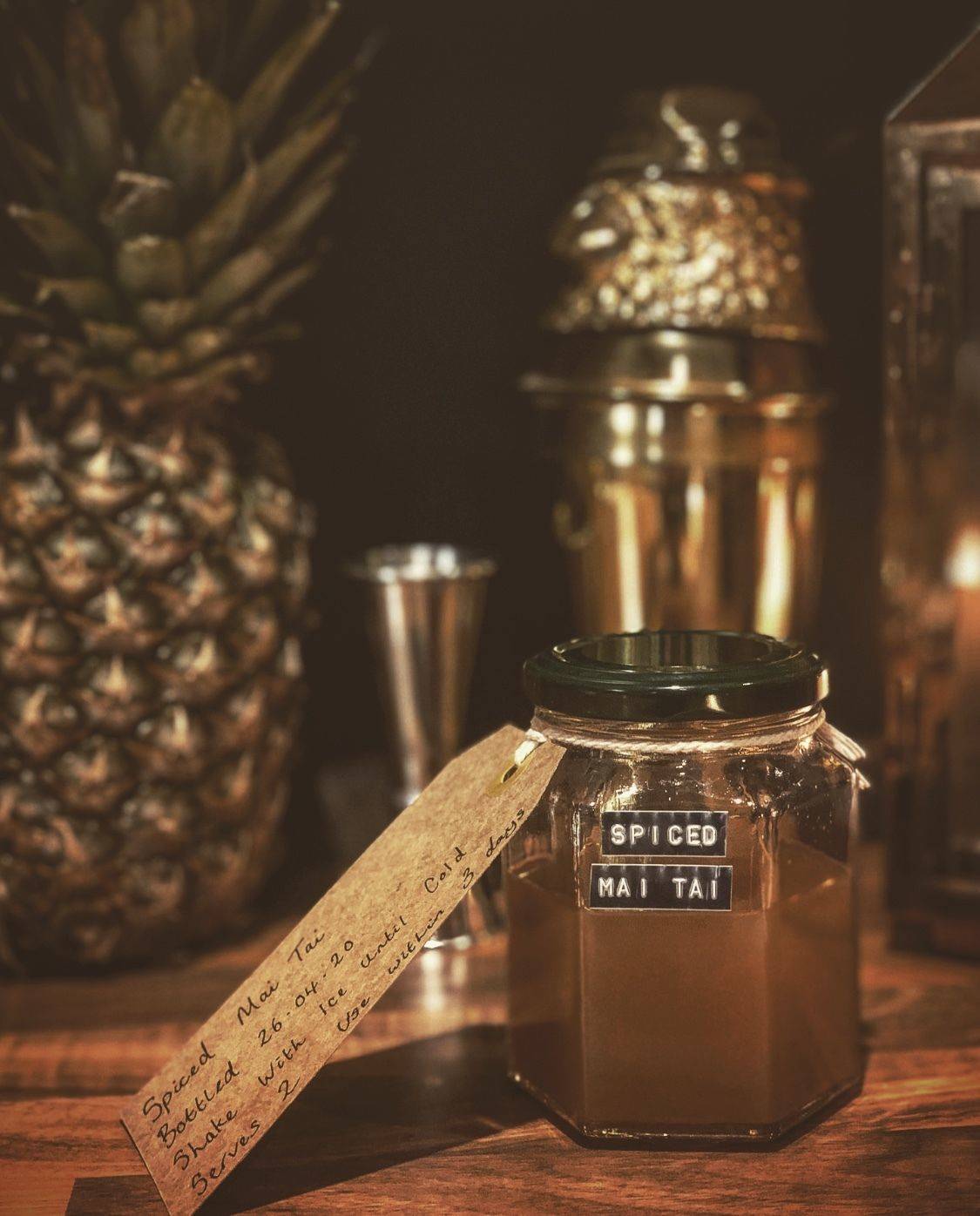 Spiced Mai Tai cocktail (serves 2) *nut trace*