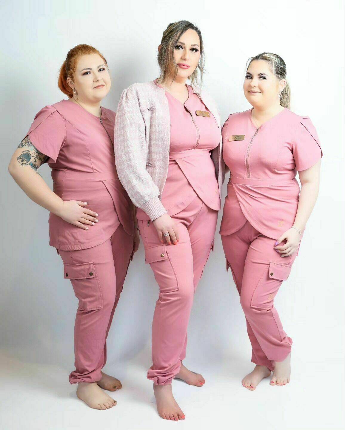 (L) Dorota (M) Ellie (R) Jemma