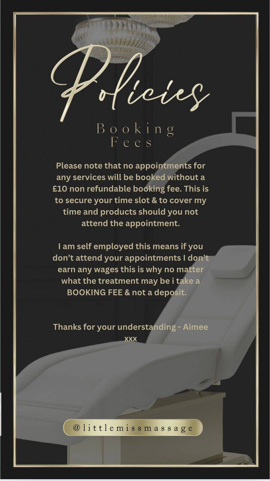 Booking fees 