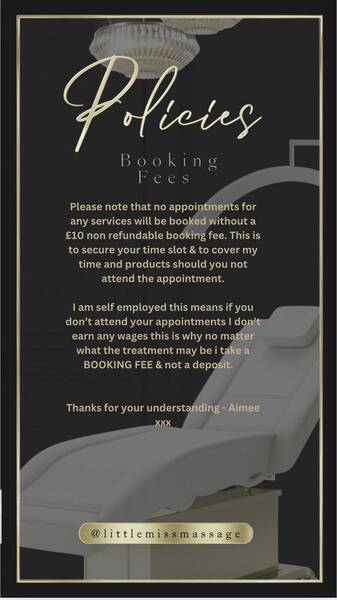 Booking fees 