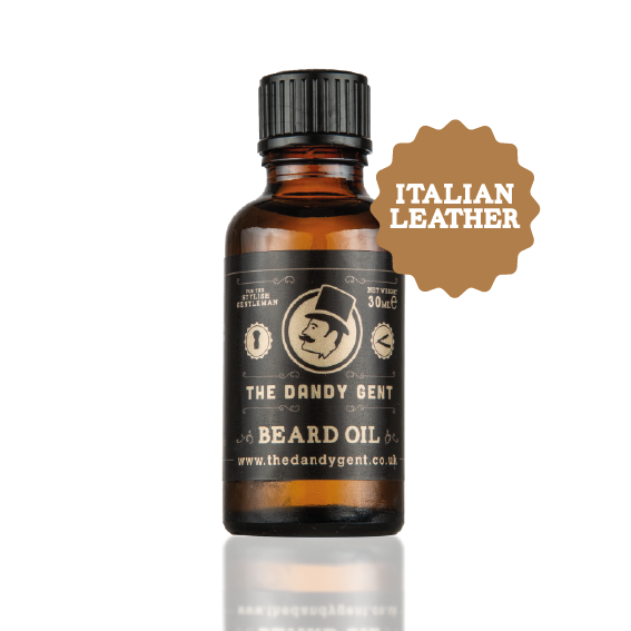 Beard Oil - Italian Leather 30ml