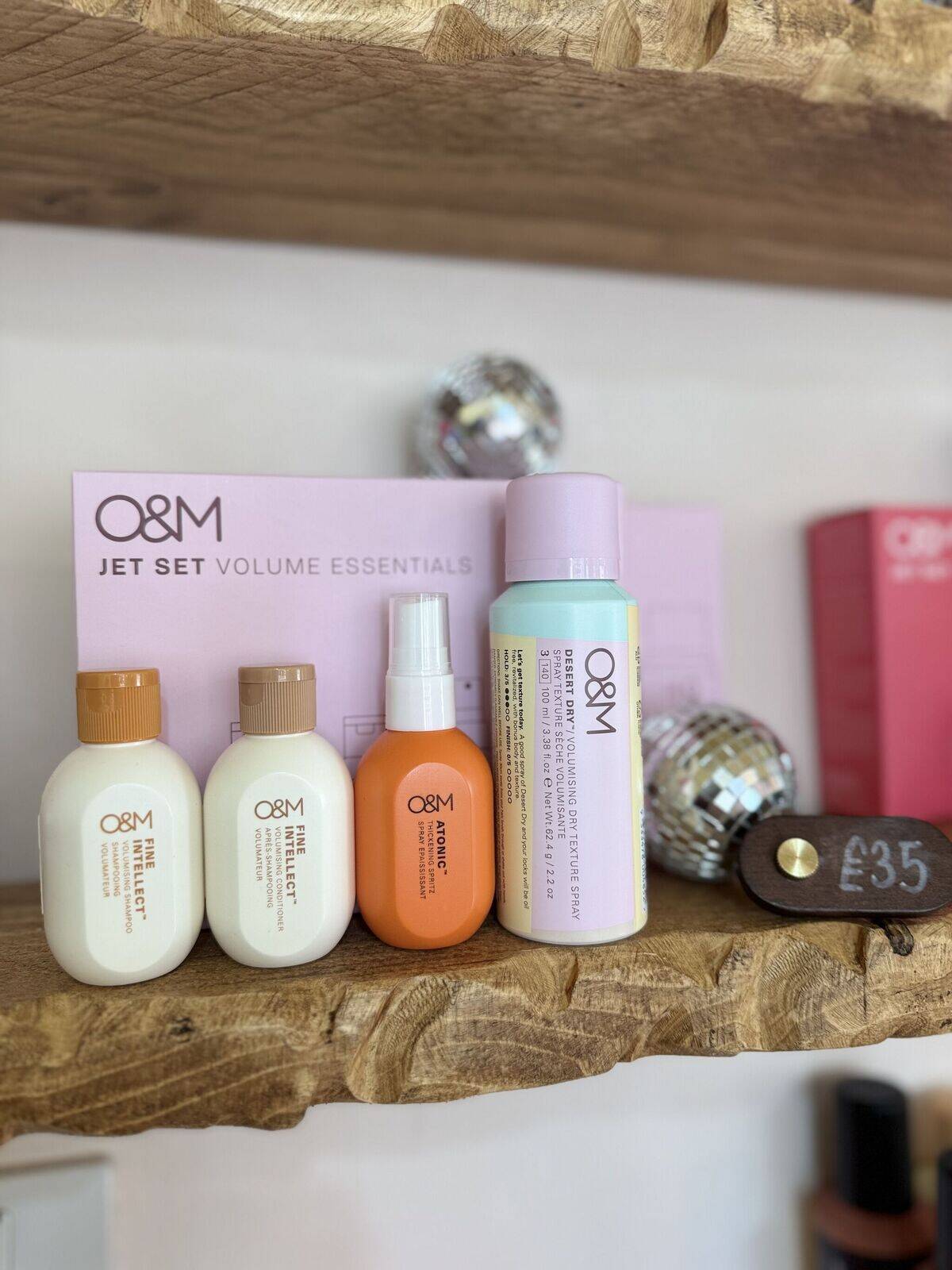 Jet set volume essentials gift set