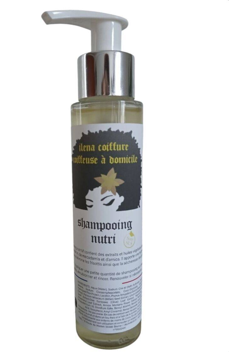 Ilena coiffure gamme  nutritive produit de fabrication française 