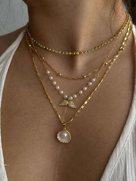 Collier fantaisie 