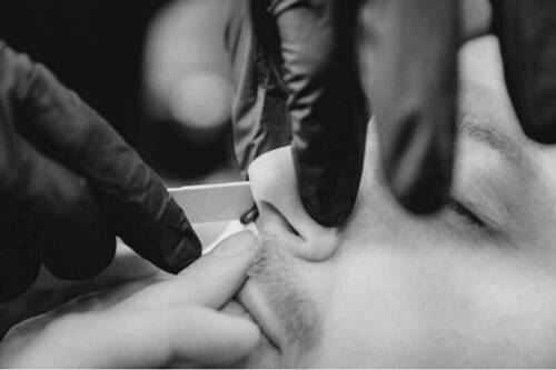 Nostril Waxing At Baltic Barbers