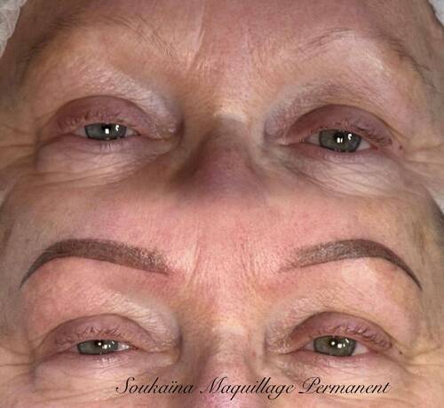 Restructuration complète en Powder-Brows (effet poudré)