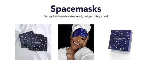 Spacemasks box (original jasmine scented) 