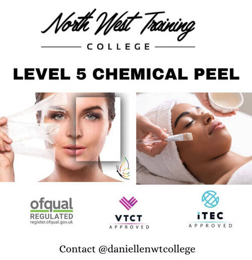 VTCT Level 5 Chemical Peel 16th January £1400  deposit 