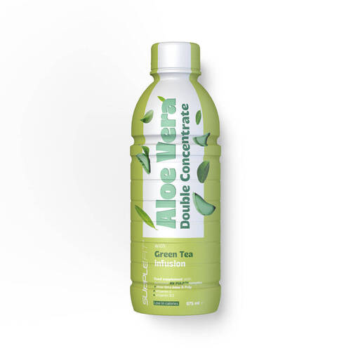  ALOE VERA jus et pulpe avec Thé Vert - 675 ml Avec complexe exclusif AV PULP™