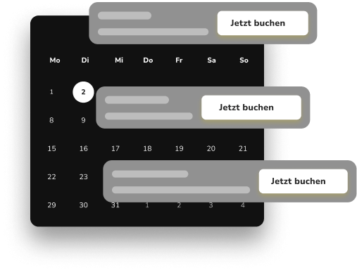 Vereinfach deinen Zeitplan mit einfachen Online Buchungen