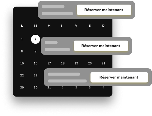 Simplifiez votre emploi du temps grâce aux réservations en ligne